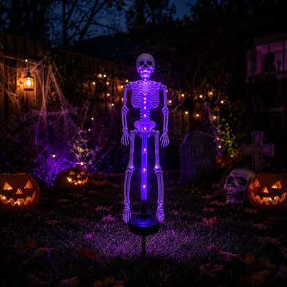 Turn Your Yard Into A Spooky Halloween Scene After Dark 🎃