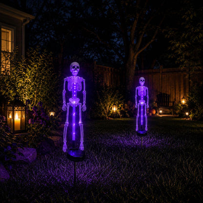 Turn Your Yard Into A Spooky Halloween Scene After Dark 🎃