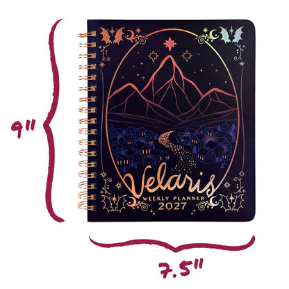 ConQuest A Court of Thorns and Roses Velaris 2027 Weekly Monthly Planner