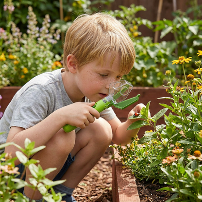 Kids Bug Catcher with 6X Magnifier – Insect Observation Tool for Outdoor Exploration