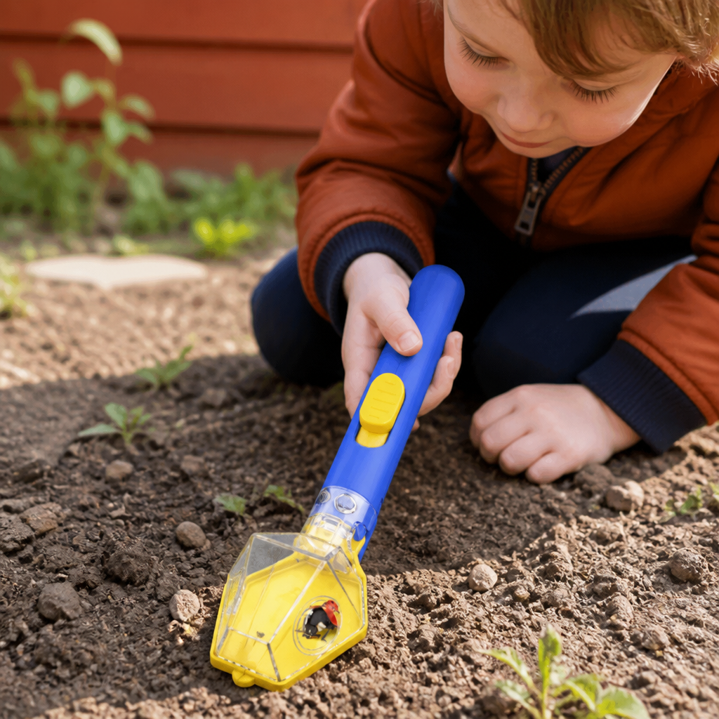 Kids Bug Catcher with 6X Magnifier – Insect Observation Tool for Outdoor Exploration