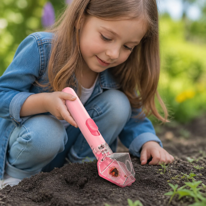 Kids Bug Catcher with 6X Magnifier – Insect Observation Tool for Outdoor Exploration