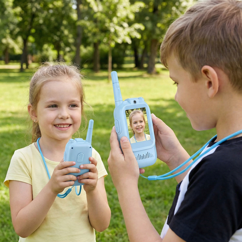 Kids Video Walkie Talkie Set (2-Pack) – Intercom with Camera & Screen