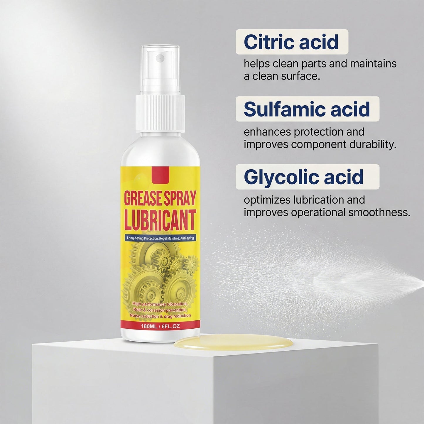 Anti-Rust Lubricant Spray & Rust Remover