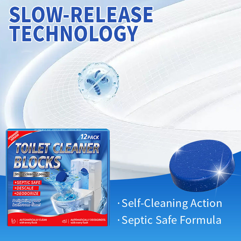 Imported Toilet Bowl Cleaner Tablets (Pack Of 12)