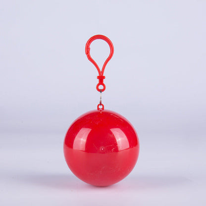 ⚪☔ Pocket Rain Ball – Ultra-Compact Disposable Emergency Poncho for Travel & Everyday Carry