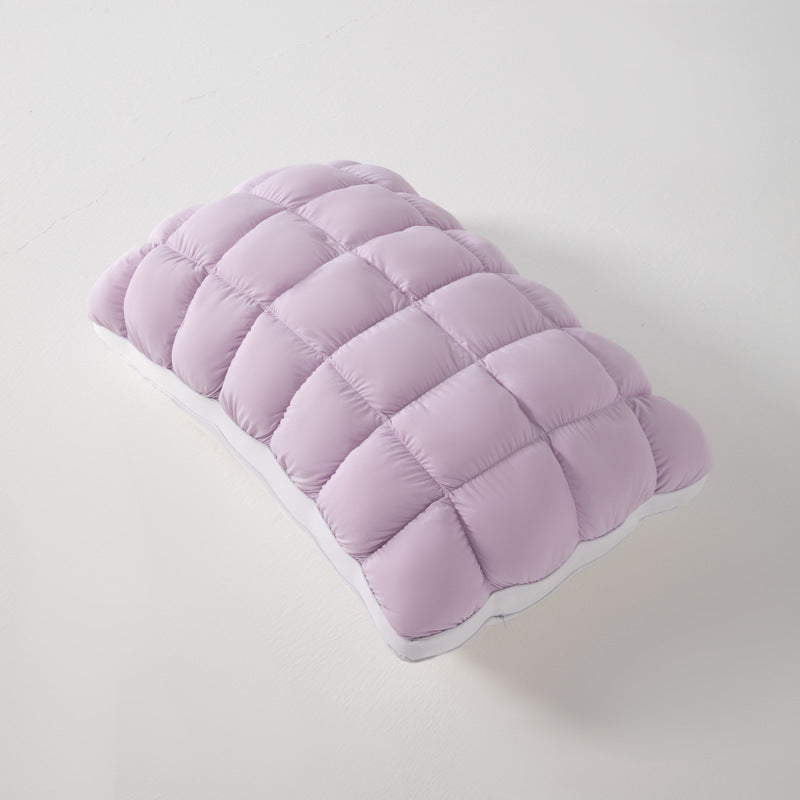 High-resilience fluffy French bread pillow