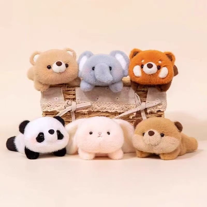✨ Adorable Plush Desk Buddy Wrist Rest – Soft Animal Companion for Work & Study