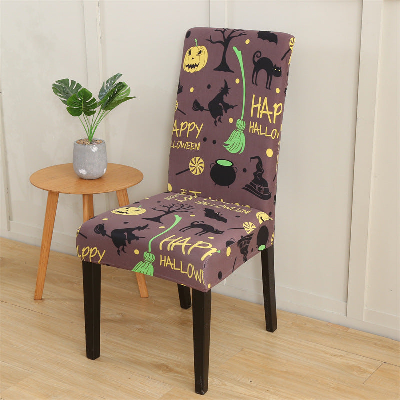 Instant Christmas Cheer: Premium Elastic Holiday Chair Covers