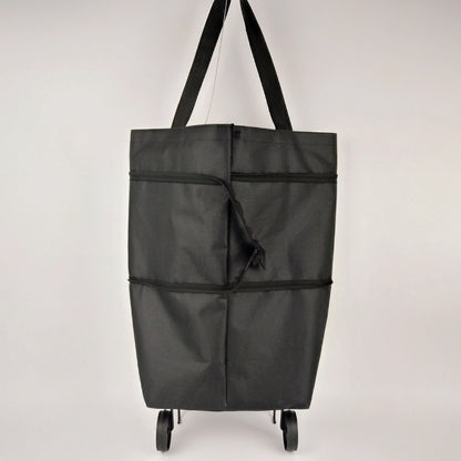 Foldable Shopping Trolley Bag with Wheels