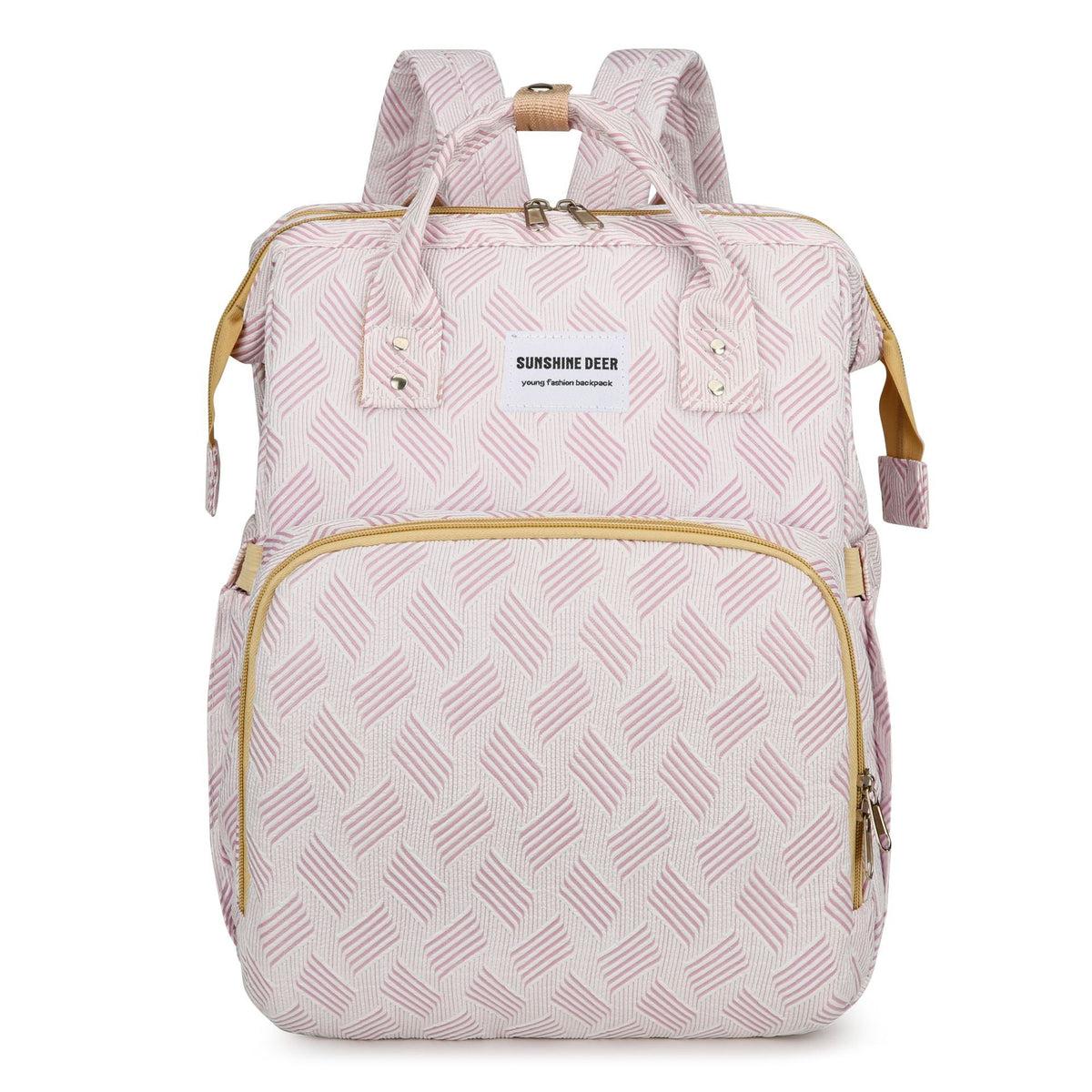 👶  2-in-1 Baby Diaper Bag Backpack – Fold-Out Care Space & Large Storage