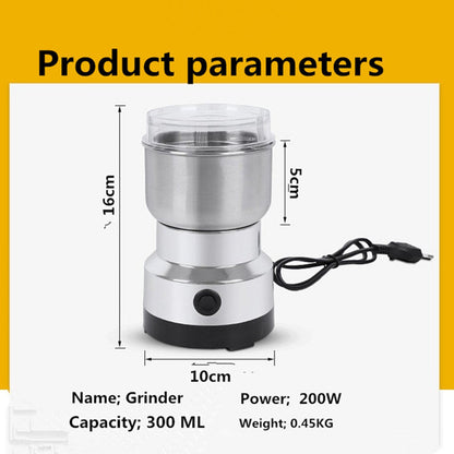 🔥HOT SALE SAVE 50%-💥 High-Speed Stainless Steel Grain Grinder