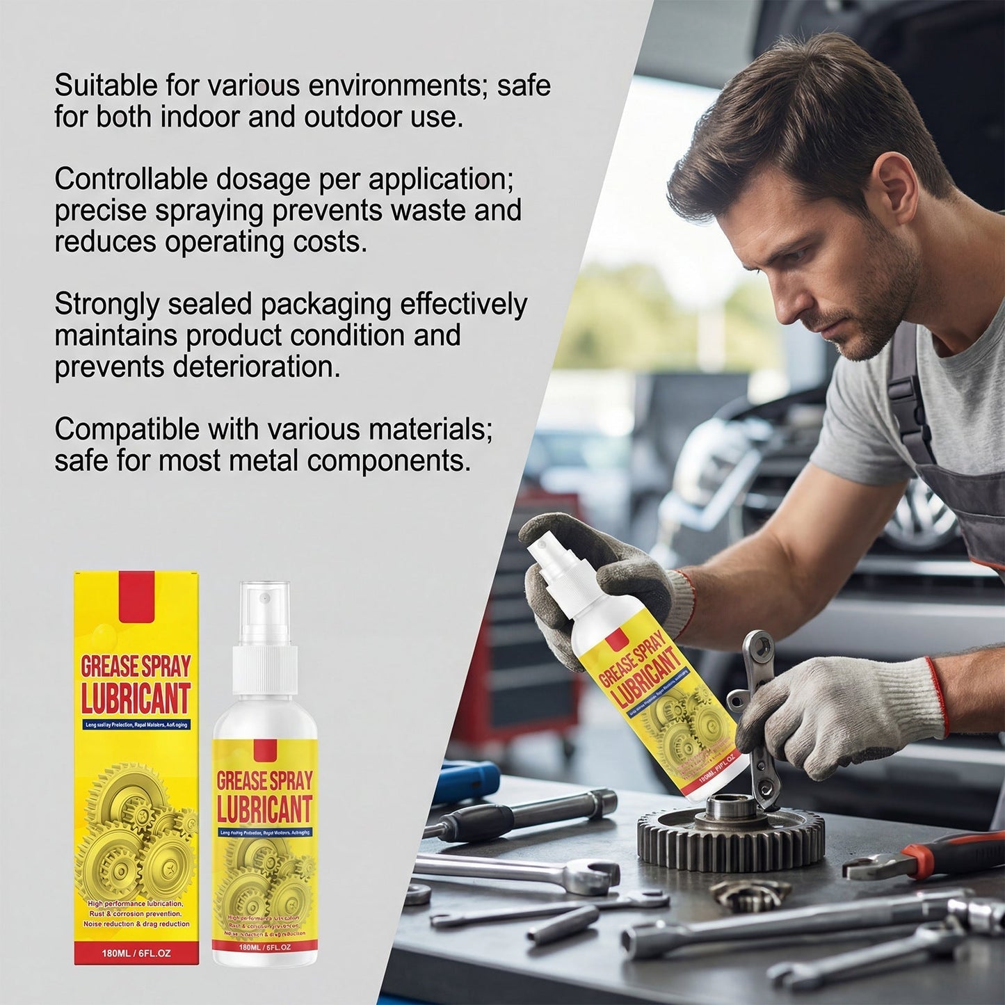 Anti-Rust Lubricant Spray & Rust Remover