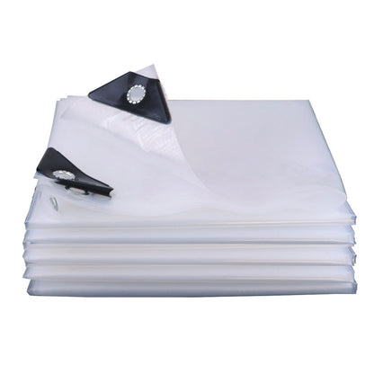 Heavy-Duty Clear Tarp – Outdoor Coverage Without Blocking the Light