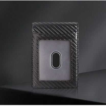 Slim Leather RFID Pop-Up Wallet with Cash Pocket (2026 Edition)