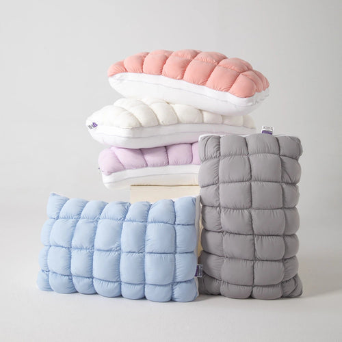 High-resilience fluffy French bread pillow