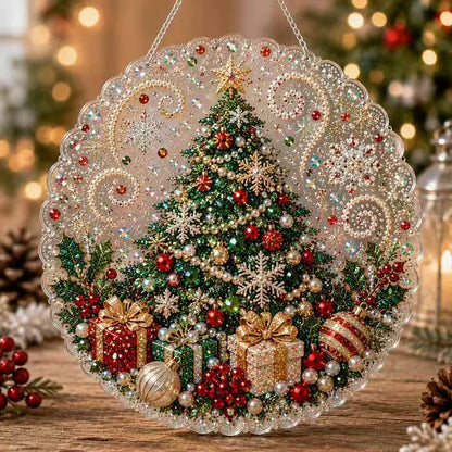 🔥Last Day 49% OFF-🎄Christmas Diamond Art Hanging Ornament Kit
