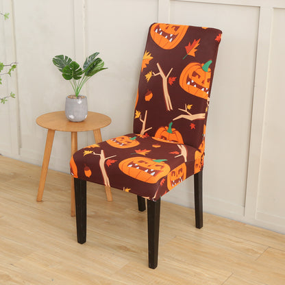 Instant Christmas Cheer: Premium Elastic Holiday Chair Covers