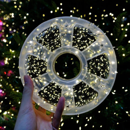 ❄️🏡20M 600-LED Christmas String Lights – Warm White or Multicolor Holiday Tree Lights🎅💖