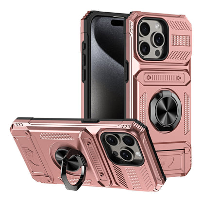 🛡️  Heavy Duty Magnetic Armor Case With Hidden Kickstand And Wallet