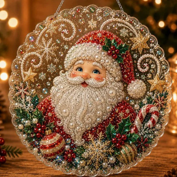 🔥Last Day 49% OFF-🎄Christmas Diamond Art Hanging Ornament Kit
