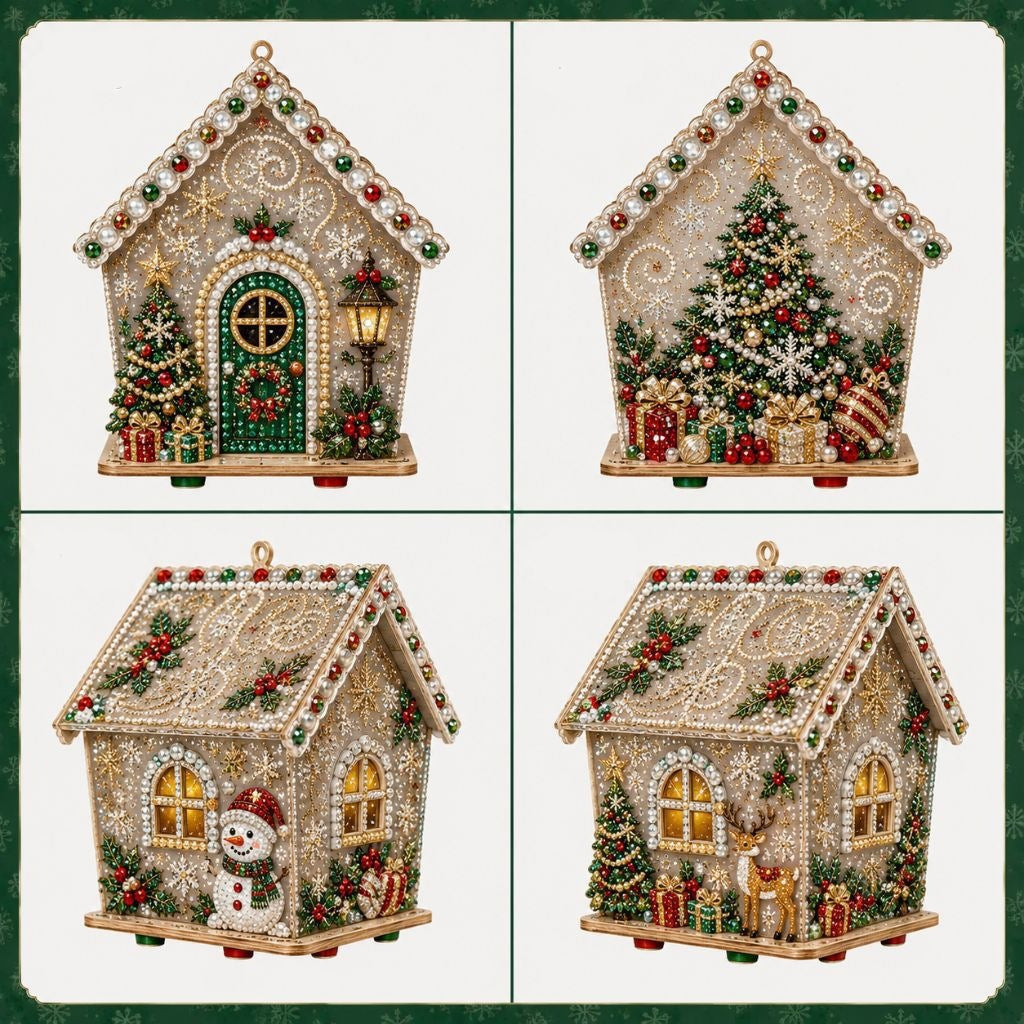 Plymagic DIY Pearl ArtChristmas Collection