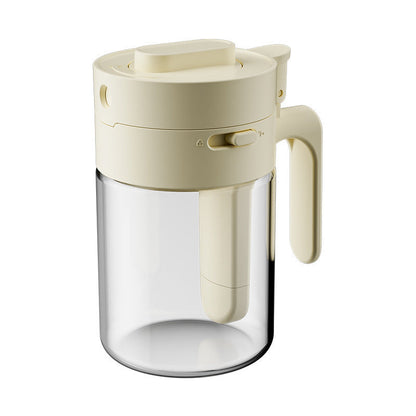 🥄 Scoop or Pour 2-in-1 Seasoning Jar – 300ml Glass Container with Built-In Spoon & 3-Mode Dispenser