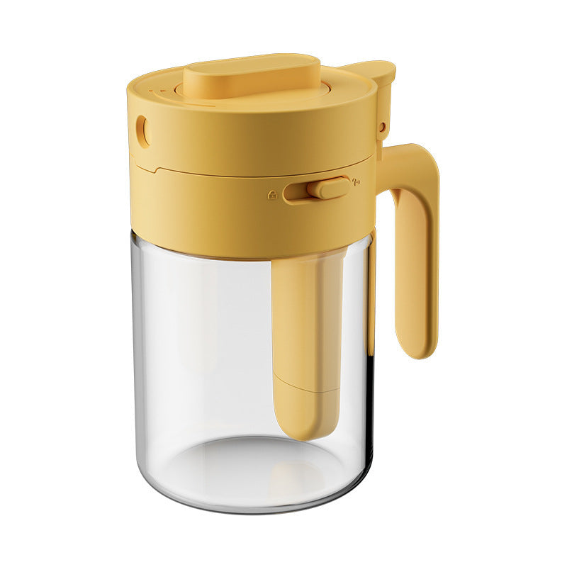 🥄 Scoop or Pour 2-in-1 Seasoning Jar – 300ml Glass Container with Built-In Spoon & 3-Mode Dispenser