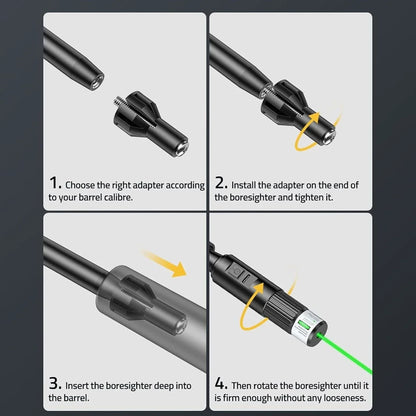 Laser Bore Sighter Kit for All Calibers