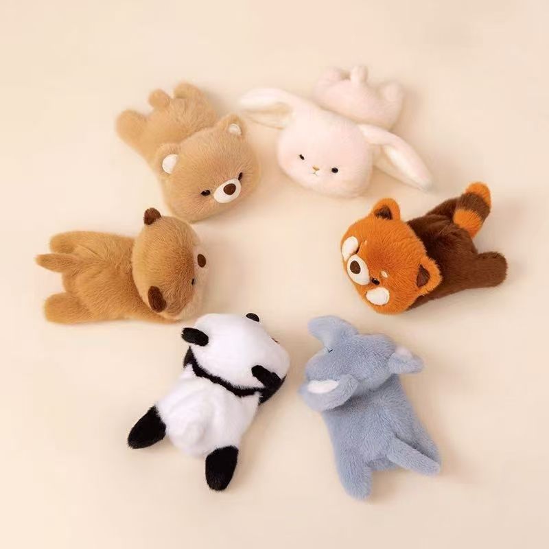 ✨ Adorable Plush Desk Buddy Wrist Rest – Soft Animal Companion for Work & Study
