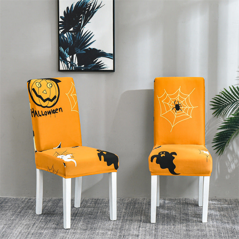 Instant Christmas Cheer: Premium Elastic Holiday Chair Covers