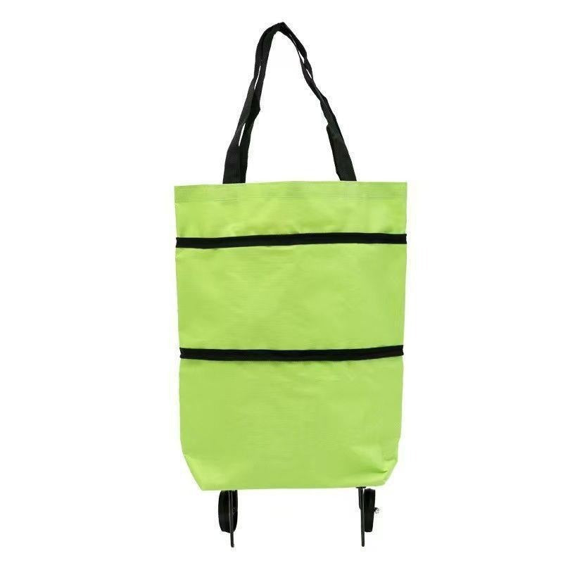 Foldable Shopping Trolley Bag with Wheels