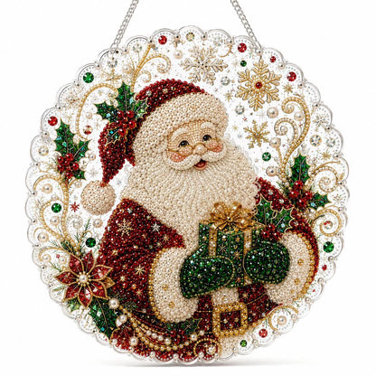 🔥Last Day 49% OFF-🎄Christmas Diamond Art Hanging Ornament Kit
