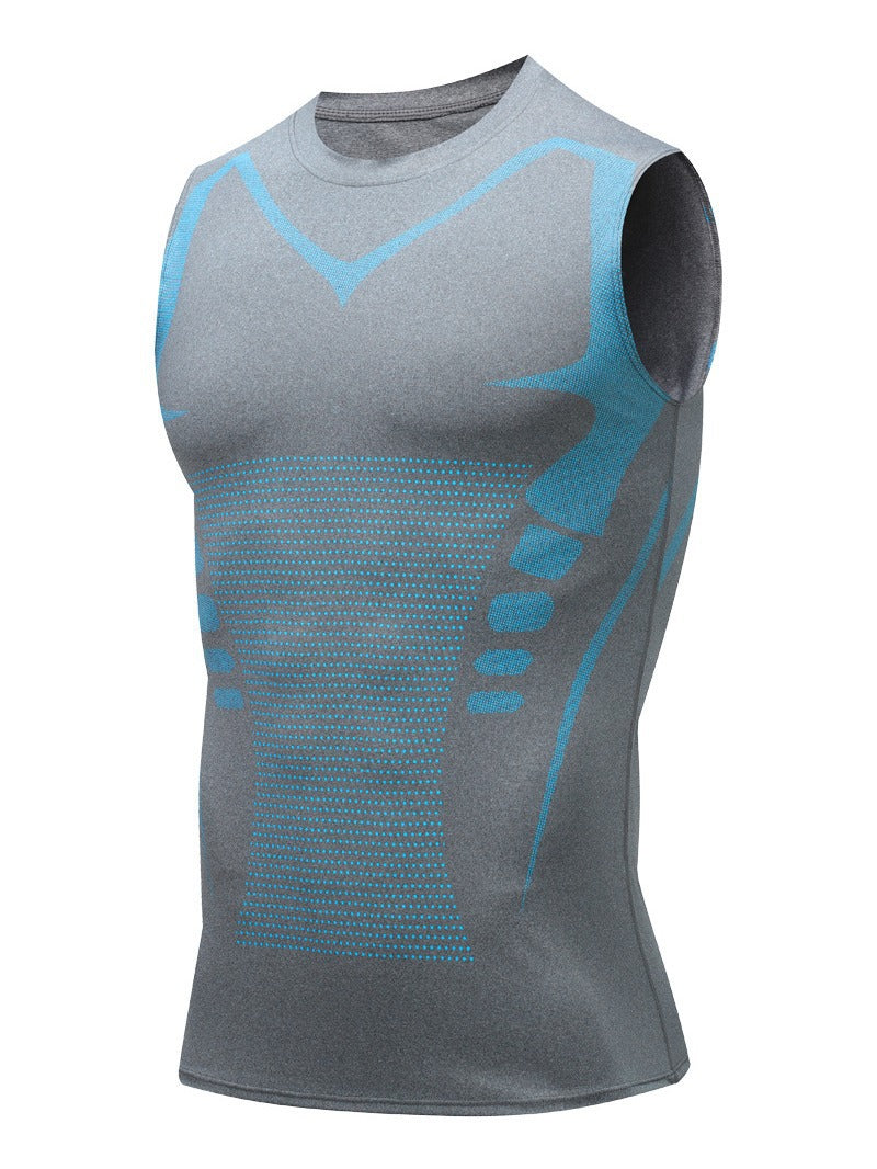 💪Men's Slimming Compression Vest | Posture Corrector Base Layer