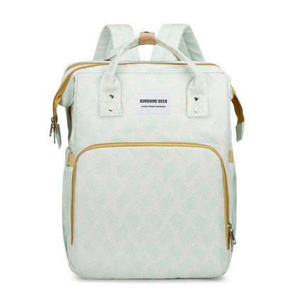 👶  2-in-1 Baby Diaper Bag Backpack – Fold-Out Care Space & Large Storage