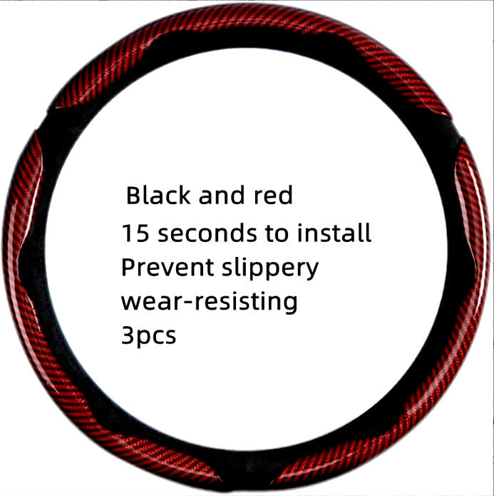 Non-Slip Car Steering Wheel Cover for 15 Inch Wheels