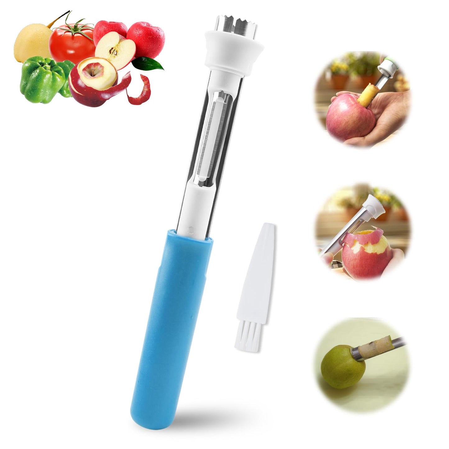 The 2-in-1 Apple Tool That Peels & Cores In Seconds — A Kitchen Must-Have 🍏