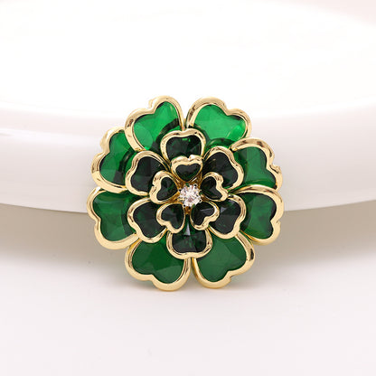 Elegant Camellia Flower Charm & Charm Embellishment