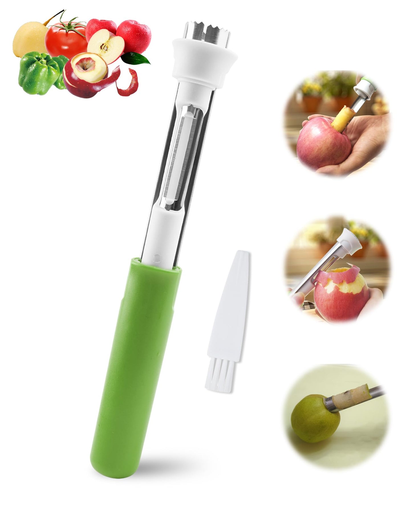 The 2-in-1 Apple Tool That Peels & Cores In Seconds — A Kitchen Must-Have 🍏