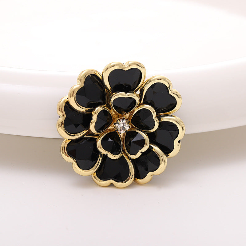 Elegant Camellia Flower Charm & Charm Embellishment
