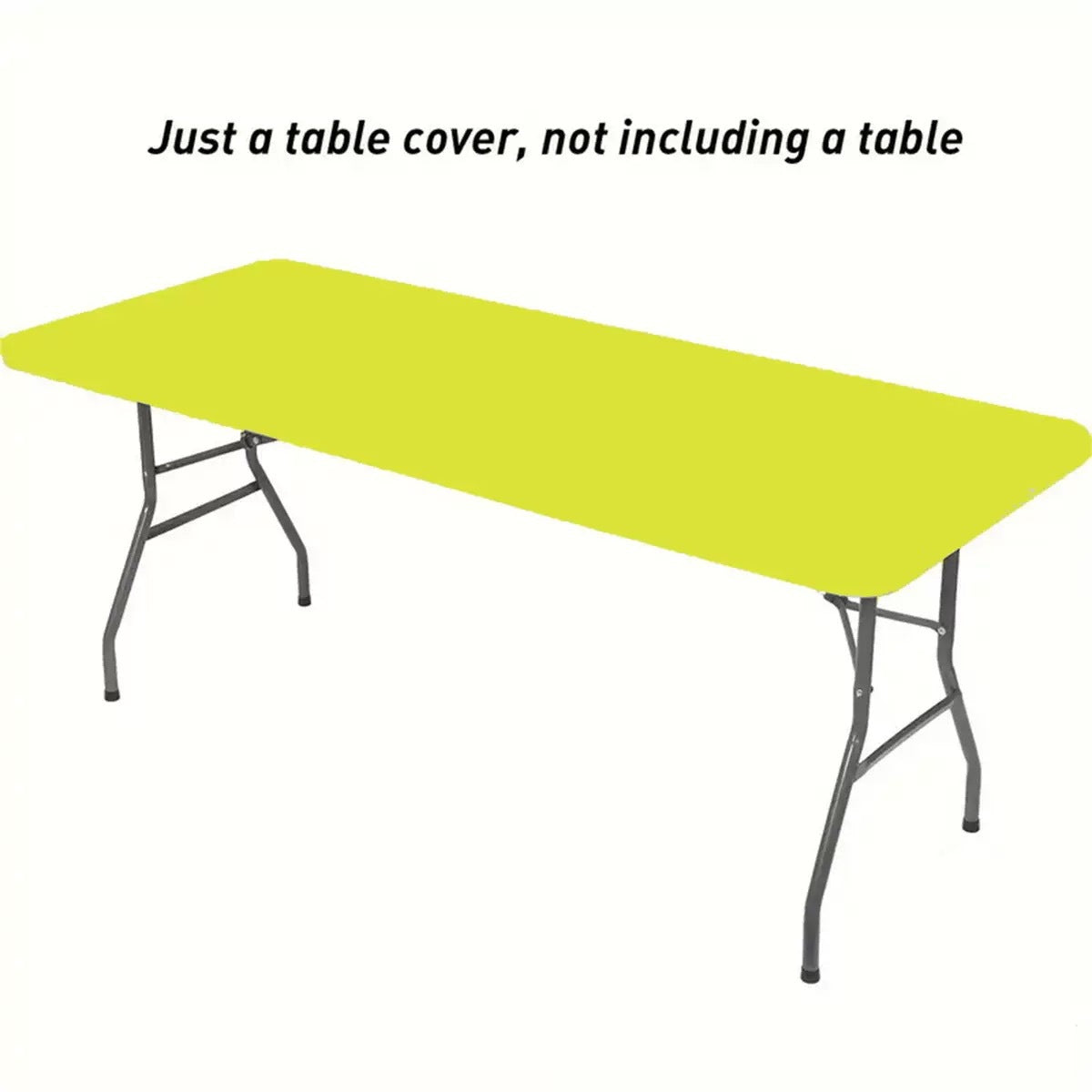 Pack Stretch Fabric Table Top Cap Cover, fits 4ft/6ft/8ft Tables