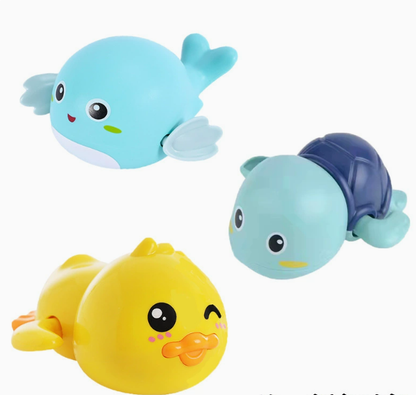 Swimming Baby Bath Toys, Water Pool Floating Wind Up Toys