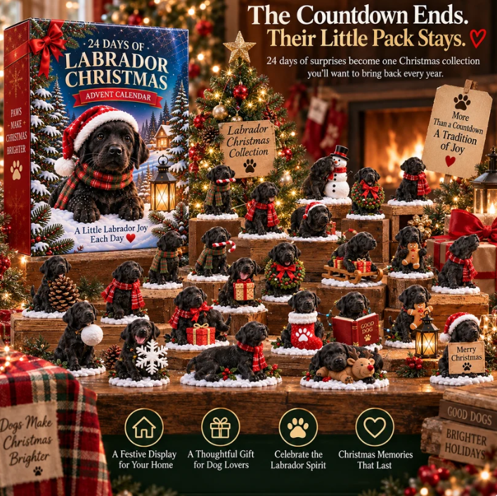 24 Days of Labrador Christmas – Black Lab Advent Calendar 🐾🎄