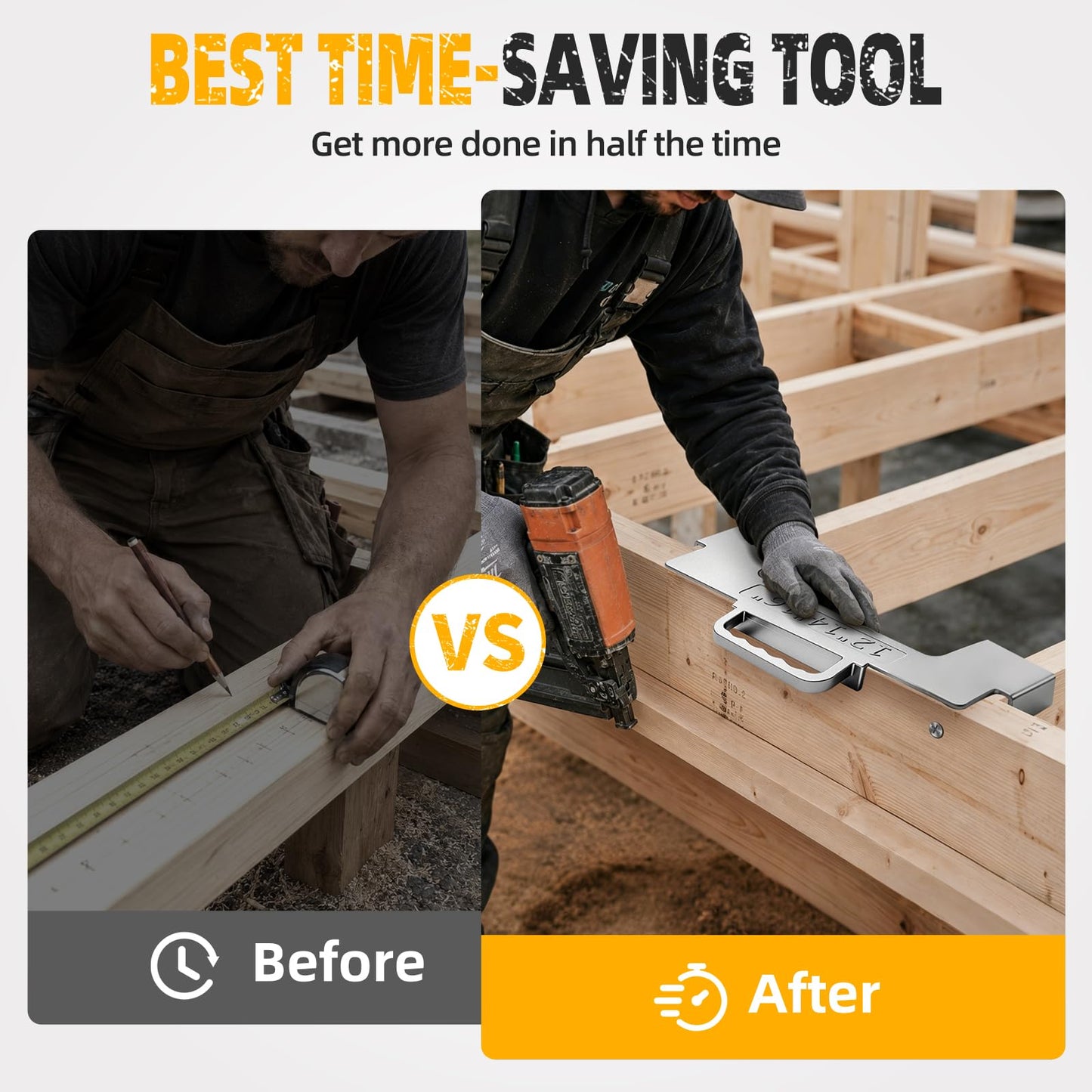 Stop Measuring Every Stud by Hand — Frame Faster, Straighter & More Accurately. 🔨