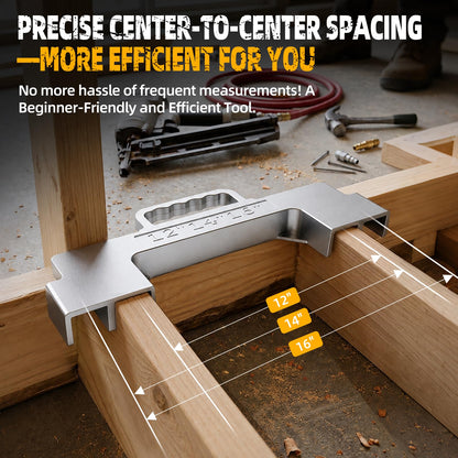 Stop Measuring Every Stud by Hand — Frame Faster, Straighter & More Accurately. 🔨