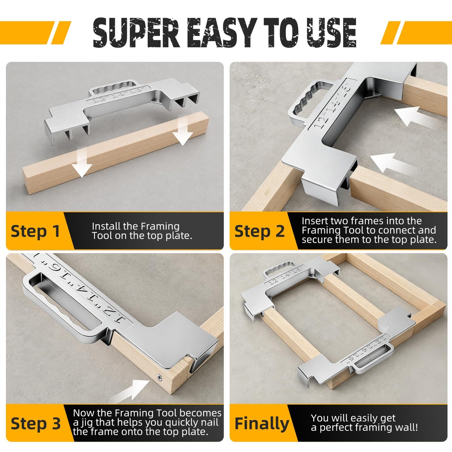 Stop Measuring Every Stud by Hand — Frame Faster, Straighter & More Accurately. 🔨