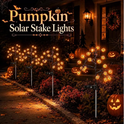 🎃 Pumpkin Solar Stake Light – A Warm Halloween Welcome