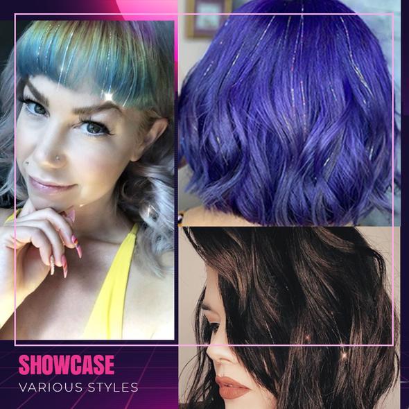 🏆 Last Day Special Price ＄9.98 ! 🎁14-pack Glitter Satin Hair Accessories ✨