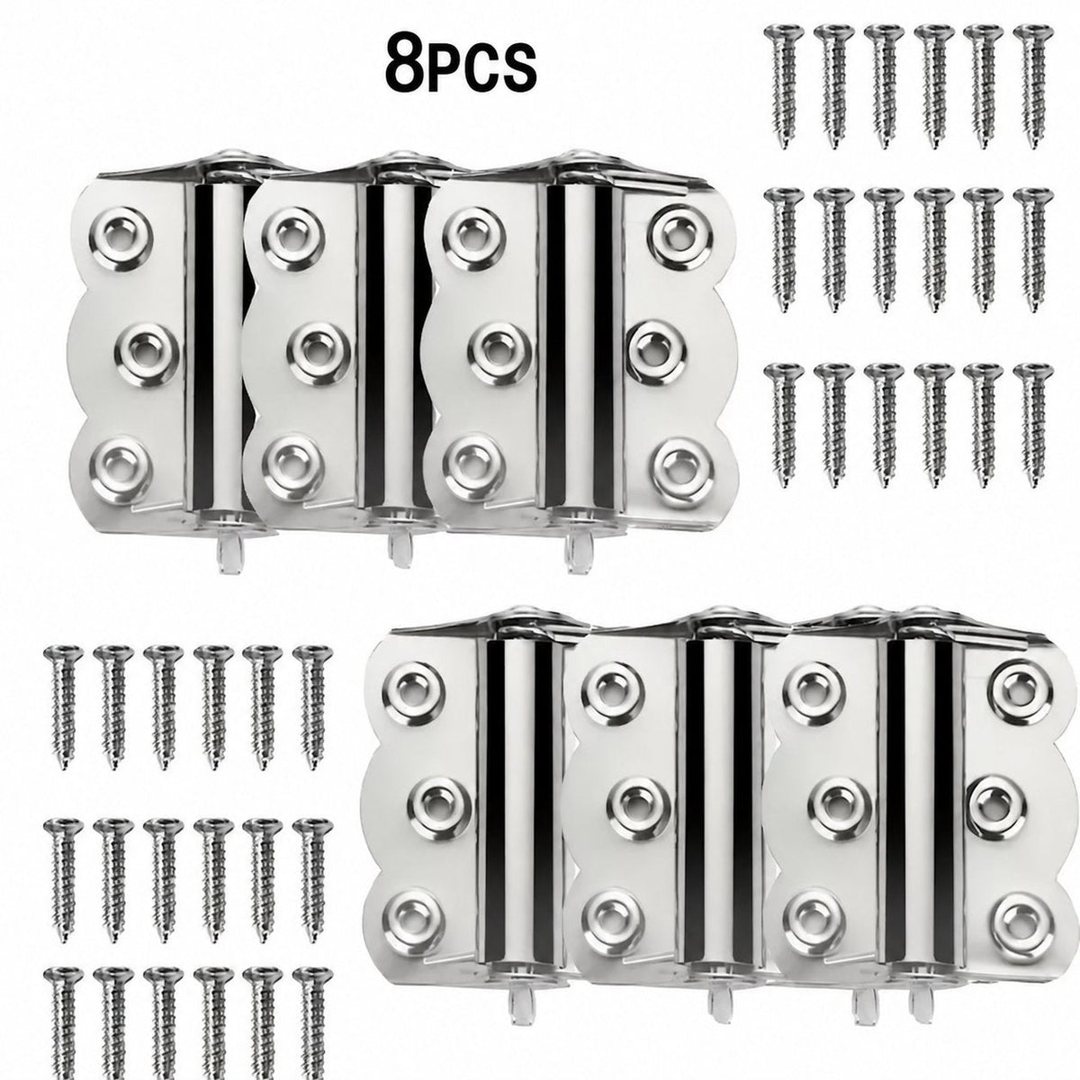 ⚙️Adjustable Self-Closing Spring Door Hinges
