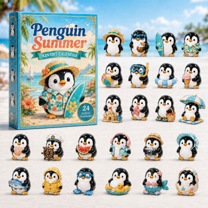 ✨24 Days Penguin Acrylic Ornament Advent Calendar